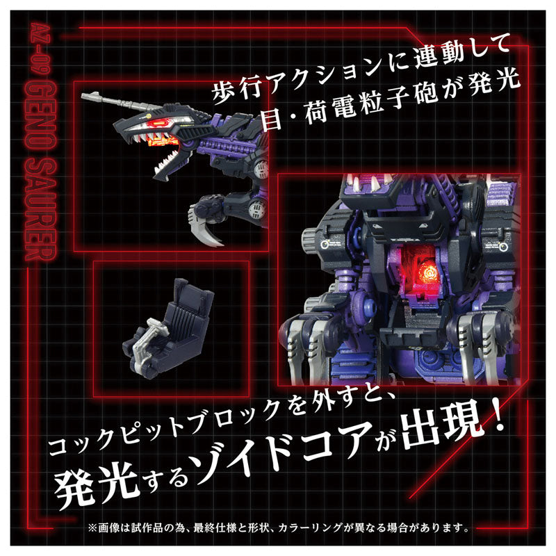Takara Tomy ZOIDS AZ-09 Geno Saurer 1/72 Model Kit OFICIAL DE JAPÓN