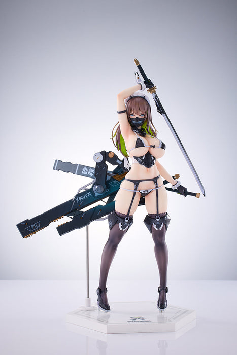 PIXEL PHILIA 18 Meido-Busou Blade STD ver illustration by Nidy-2D- 1/7 Figure