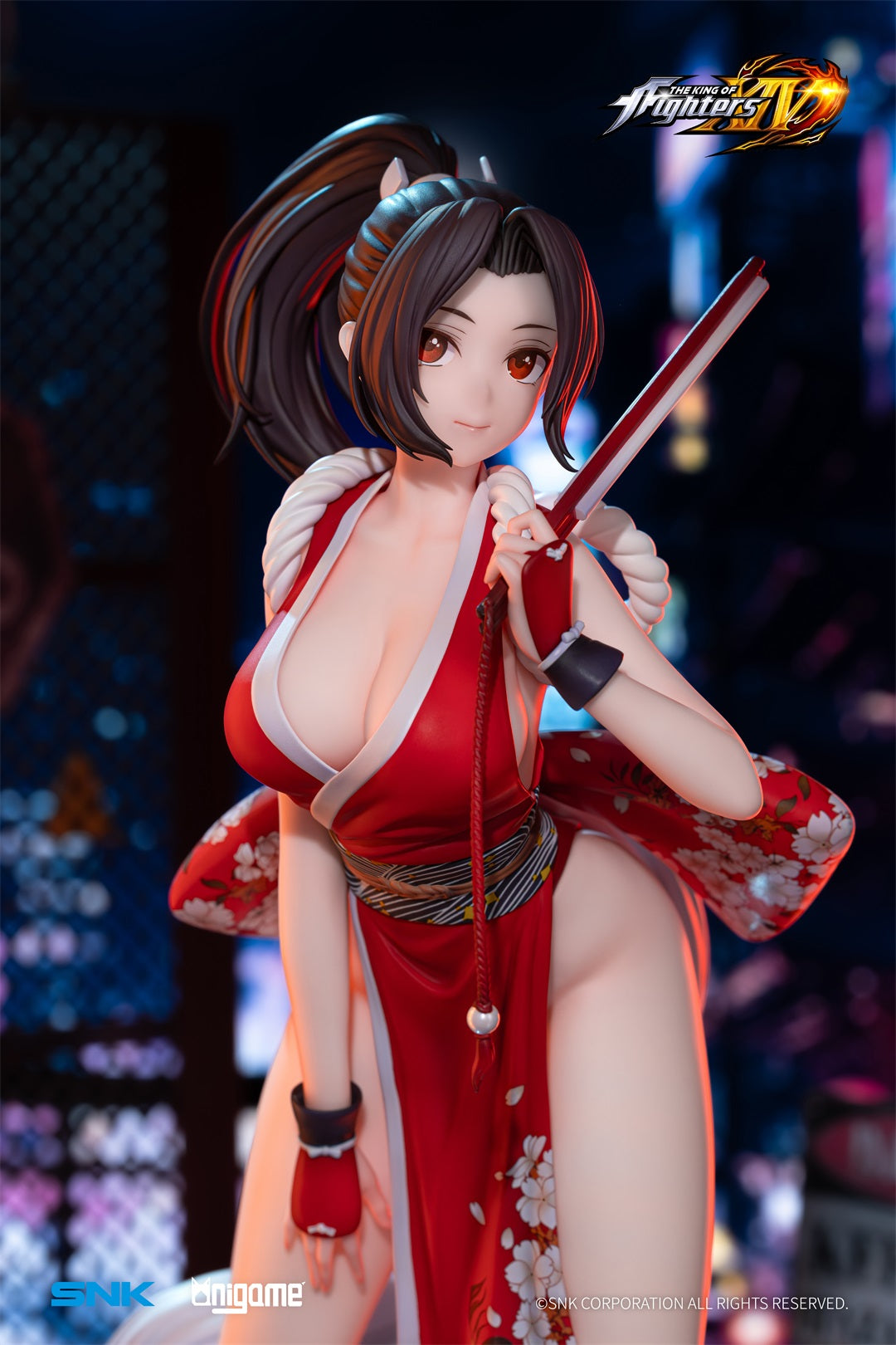 AniGame KOF XIV不知火舞 1/6 AniGame THE KING OF FIGHTERS XIV Mai Shiranui 1/6 Figure JAPAN