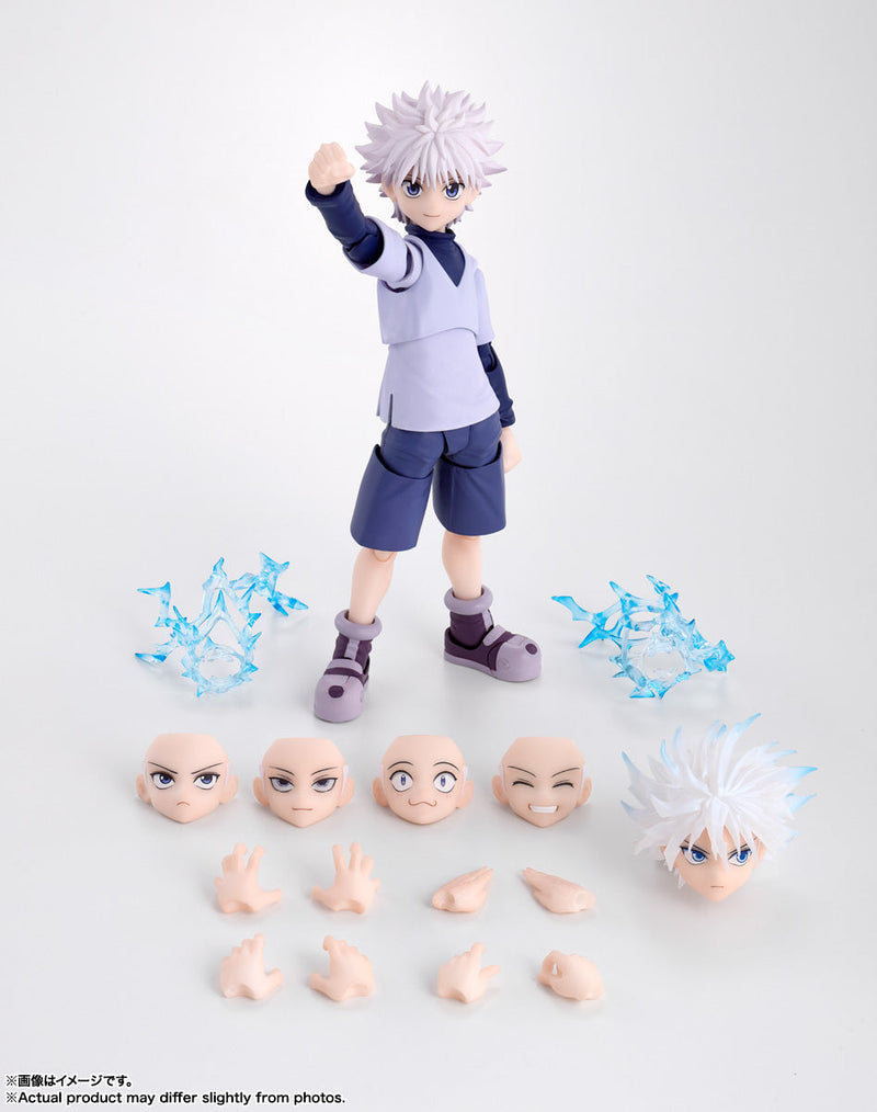 BANDAI S.H.Figuarts Hunter x Hunter Killua Actionfigur JAPAN OFFIZIELL