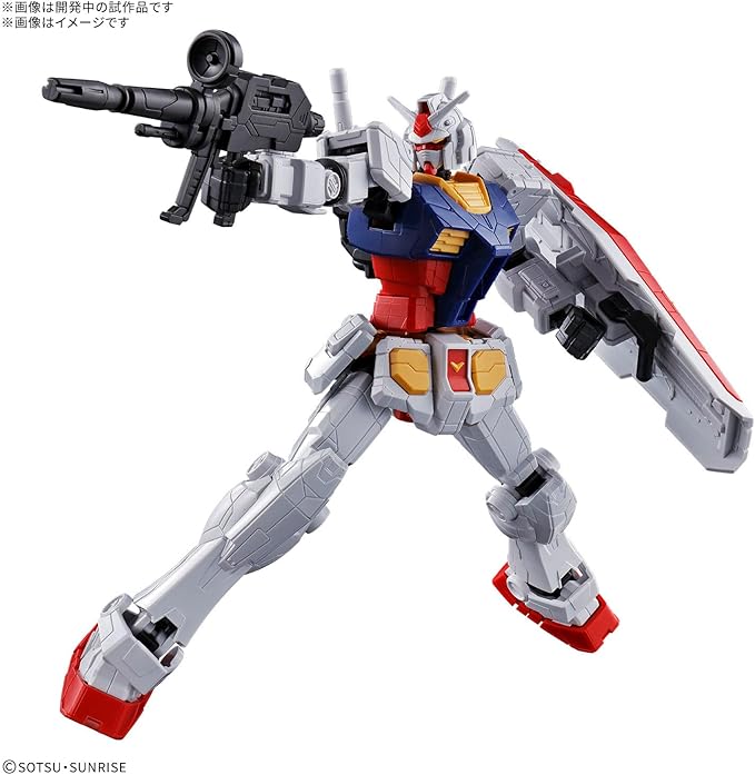 BANDAI Entry Grade RX-78F00/E Gundam 1/144 Model Kit JAPAN OFFICIAL