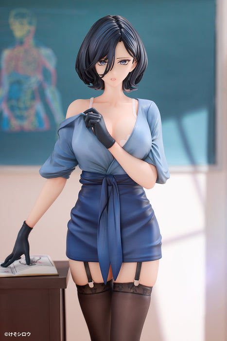 Hanabee Toutotsu ni Nugidasu Tennen Bijutsu Kyoushi Rumi 1/6 Figure JAPAN