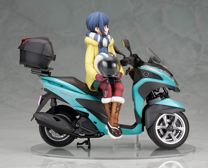 Alter Yuru Camp Rin Shima with Three wheeled Motorcycle 1/10 Figure JAPAN