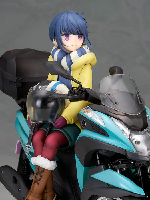 Alter Yuru Camp Rin Shima with Three wheeled Motorcycle 1/10 Figure JAPAN