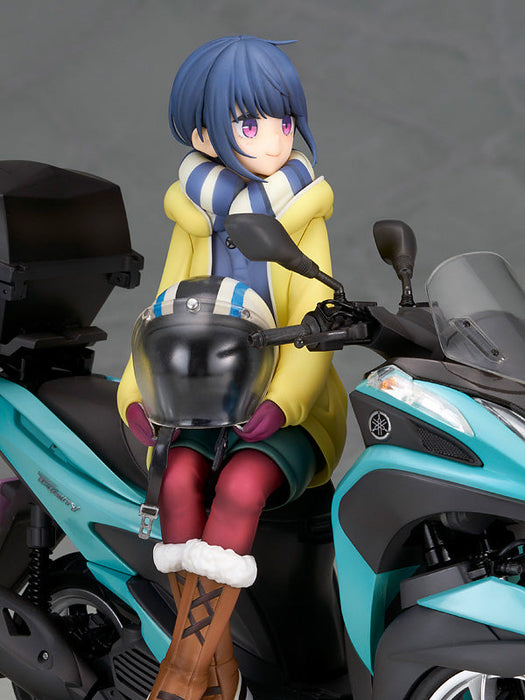 Alter Yuru Camp Rin Shima with Three wheeled Motorcycle 1/10 Figure JAPAN