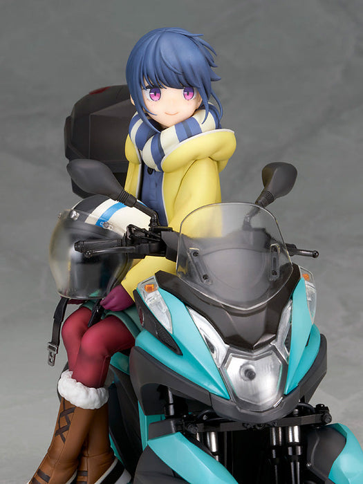 Alter Yuru Camp Rin Shima with Three wheeled Motorcycle 1/10 Figure JAPAN