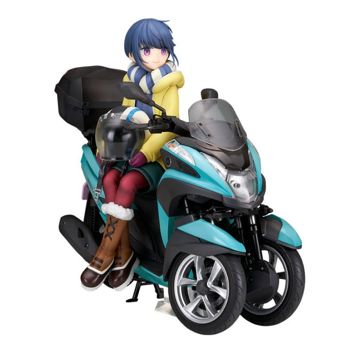 Alter Yuru Camp Rin Shima with Three wheeled Motorcycle 1/10 Figure JAPAN