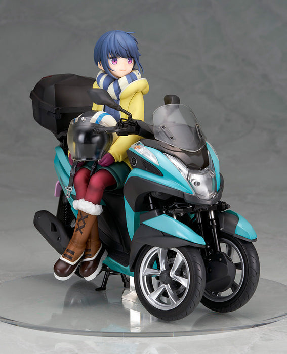 Alter Yuru Camp Rin Shima with Three wheeled Motorcycle 1/10 Figure JAPAN