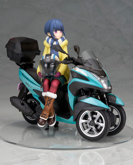 Alter Yuru Camp Rin Shima with Three wheeled Motorcycle 1/10 Figure JAPAN