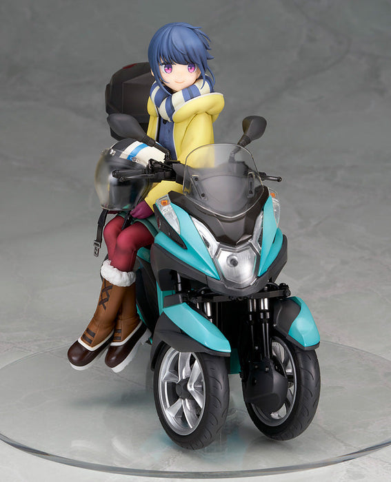 Alter Yuru Camp Rin Shima with Three wheeled Motorcycle 1/10 Figure JAPAN