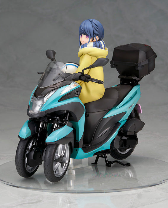 Alter Yuru Camp Rin Shima with Three wheeled Motorcycle 1/10 Figure JAPAN