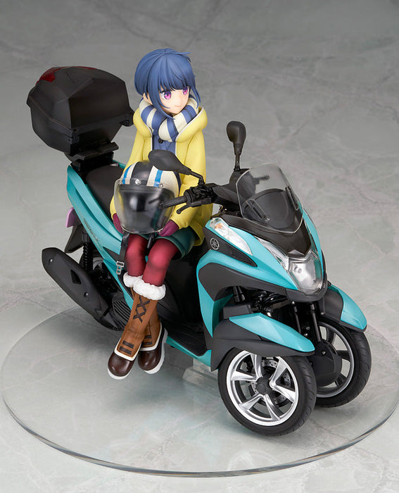 Alter Yuru Camp Rin Shima with Three wheeled Motorcycle 1/10 Figure JAPAN