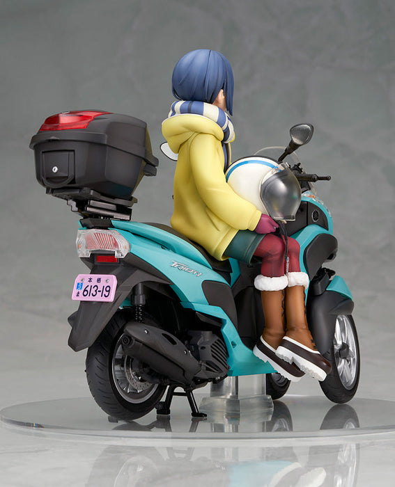 Alter Yuru Camp Rin Shima with Three wheeled Motorcycle 1/10 Figure JAPAN