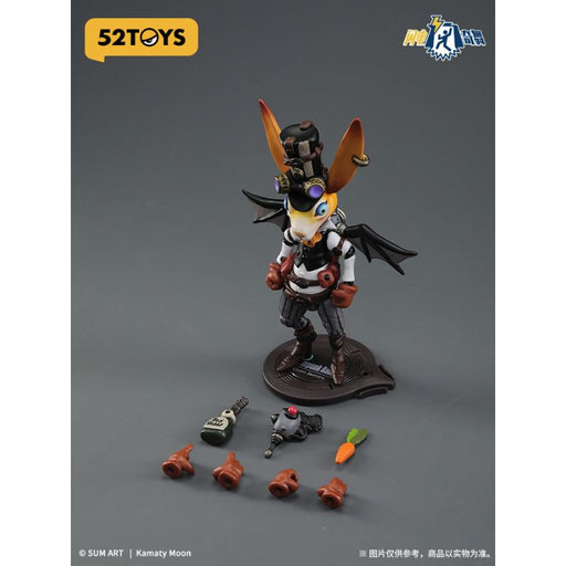 52Toys 3.75 Inch Series FigLite Steampunk Rabbit Action Figure JAPAN OFFICIAL