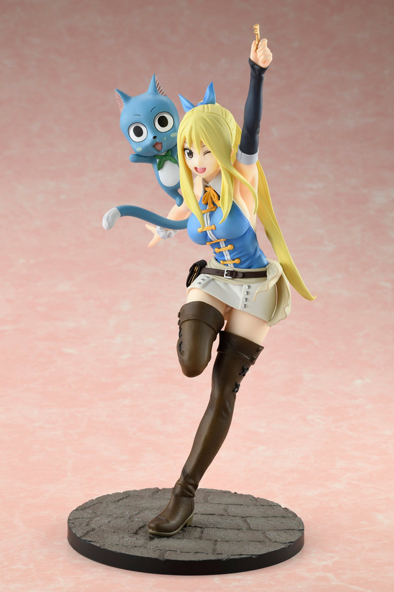 Bellfine FAIRY TAIL Série Finale Lucy Heartfilia Wink Ver 1/8 Figurine JAPON