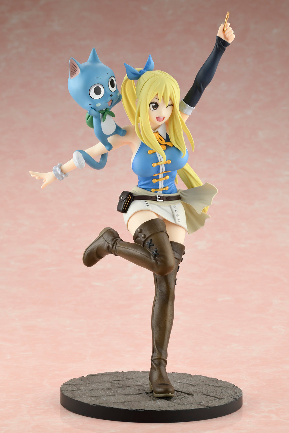 新品 Lucia フィギュア Bellfine FAIRY TAIL Final Series Lucy Heartfilia Wink Ver 1