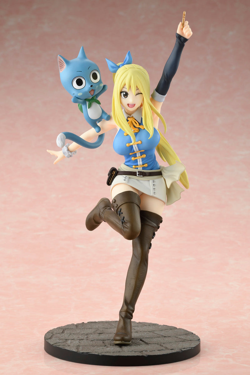 Bellfine FAIRY TAIL Série Finale Lucy Heartfilia Wink Ver 1/8 Figurine JAPON