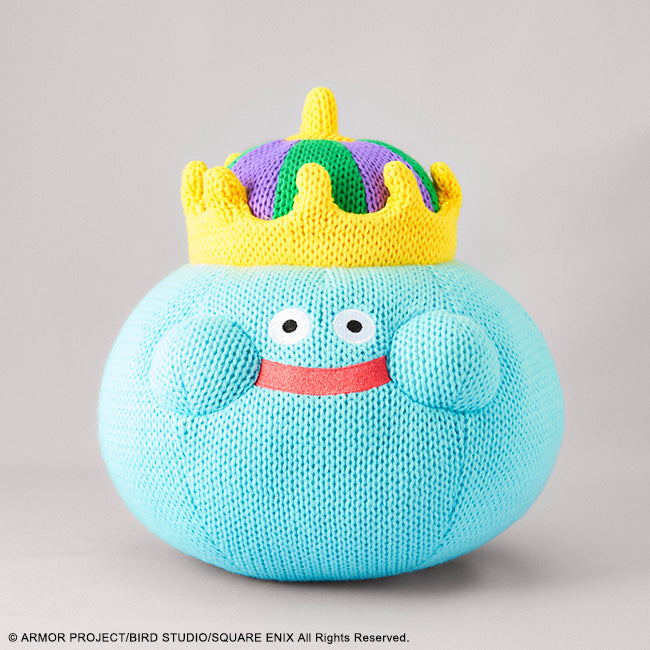 Square Enix Dragon Quest Smile Slime Amigurumi King Slime Plüschpuppe JAPAN