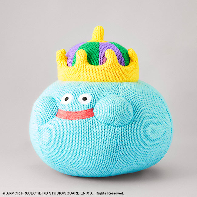 Square Enix Dragon Quest Smile Slime Amigurumi King Slime Plüschpuppe JAPAN