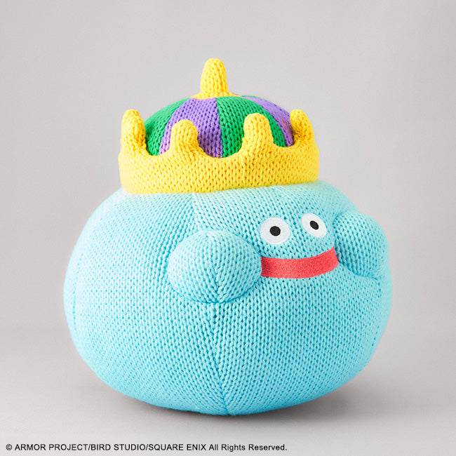 Square Enix Dragon Quest Smile Slime Amigurumi King Slime Plüschpuppe JAPAN