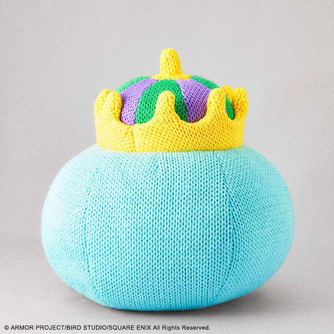 Square Enix Dragon Quest Smile Slime Amigurumi King Slime Plüschpuppe JAPAN