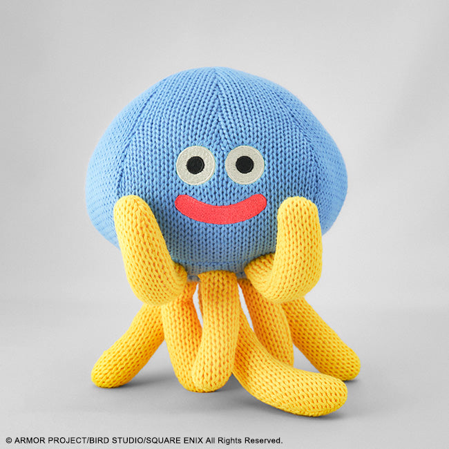 Square Enix Dragon Quest Smile Slime pieghevole Amigurumi Healslime bambola di peluche