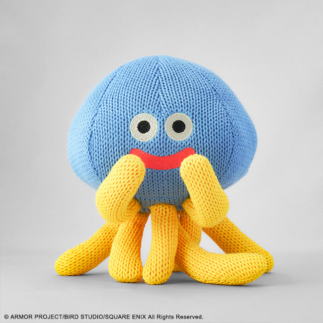Square Enix Dragon Quest Smile Slime pieghevole Amigurumi Healslime bambola di peluche