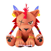 Square Enix Final Fantasy VII Remake Amigurumi Red XIII Plush Doll JAPAN