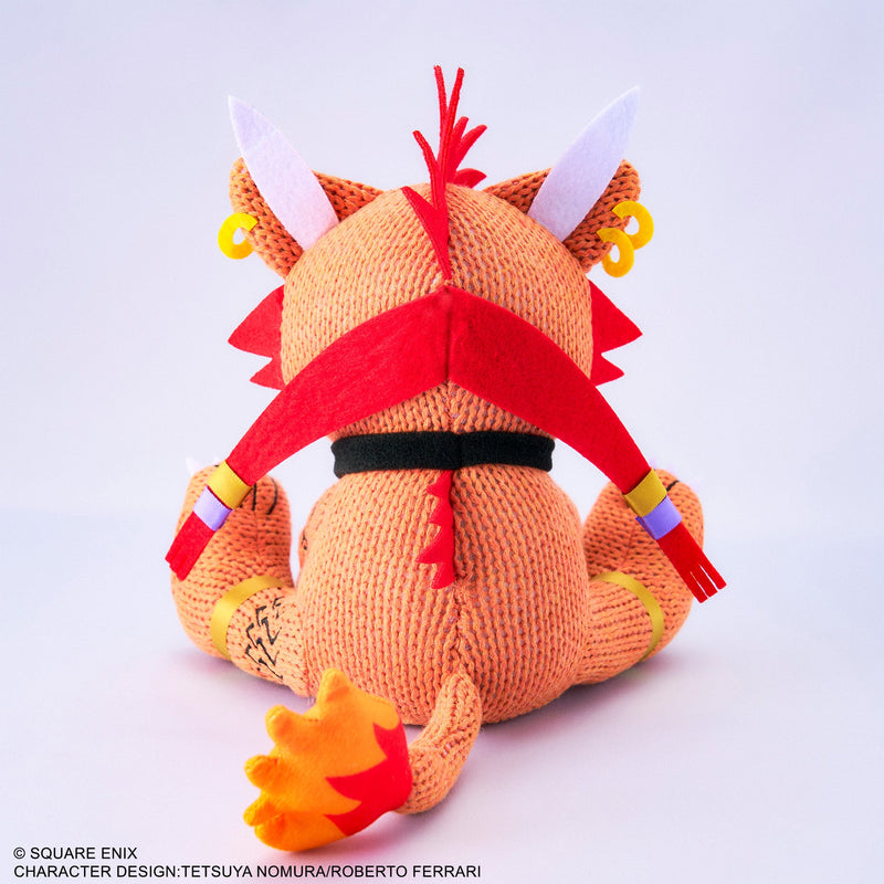 Square Enix Final Fantasy VII Remake Amigurumi Red XIII Plush Doll JAPAN