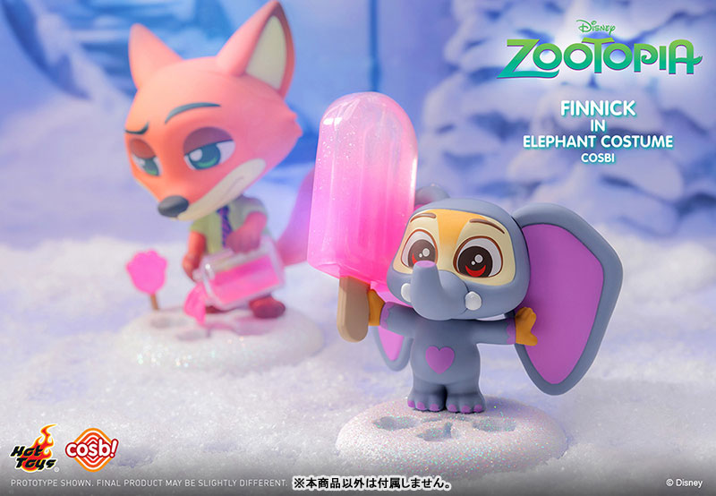 Hot Toys Cosbi Disney Collection 018 Zootopia Finnick Figure JAPAN OFFICIAL