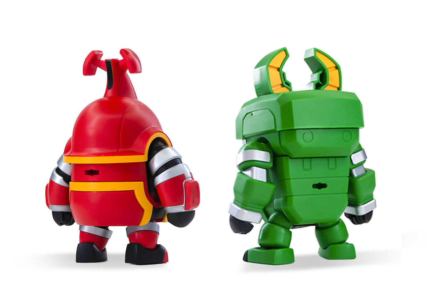 新品未開封 meteoritetoy KABU カブ 赤青ミックス Orange Cat Industry B-Robo Kabutack Kabutack & Kuwagiro Set Model
