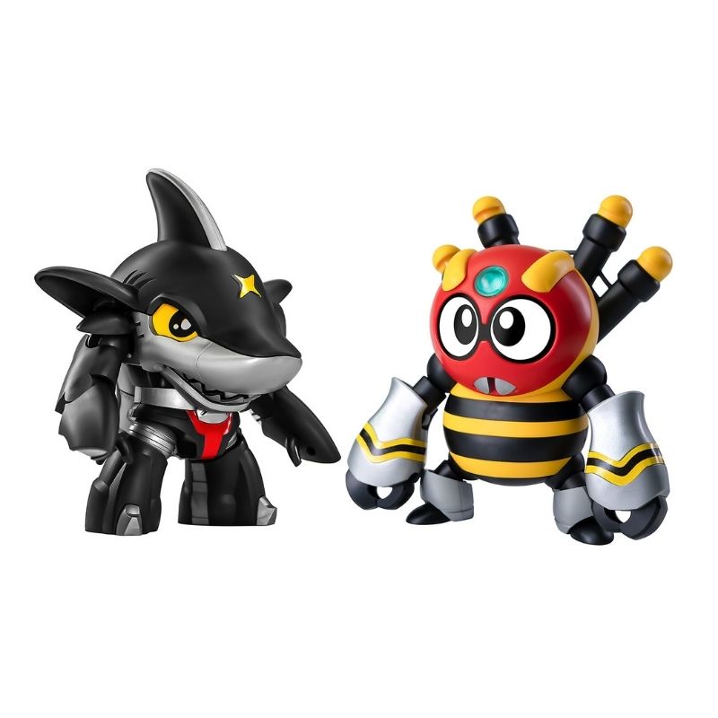 Orange Cat Industry B-Robo Kabutack Sharkler & Spydon Set Model Kit JAPAN