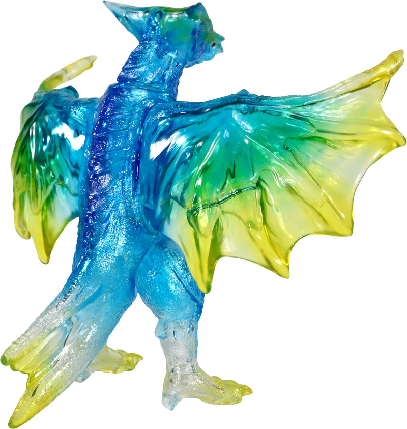 CCP Middle Size Series Gamera Vol.3 Gyaos 1995 Clear Blue Ver Soft Vinyl Figur