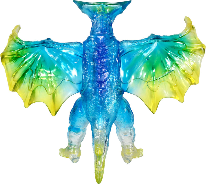 CCP Middle Size Series Gamera Vol.3 Gyaos 1995 Clear Blue Ver Soft Vinyl Figur