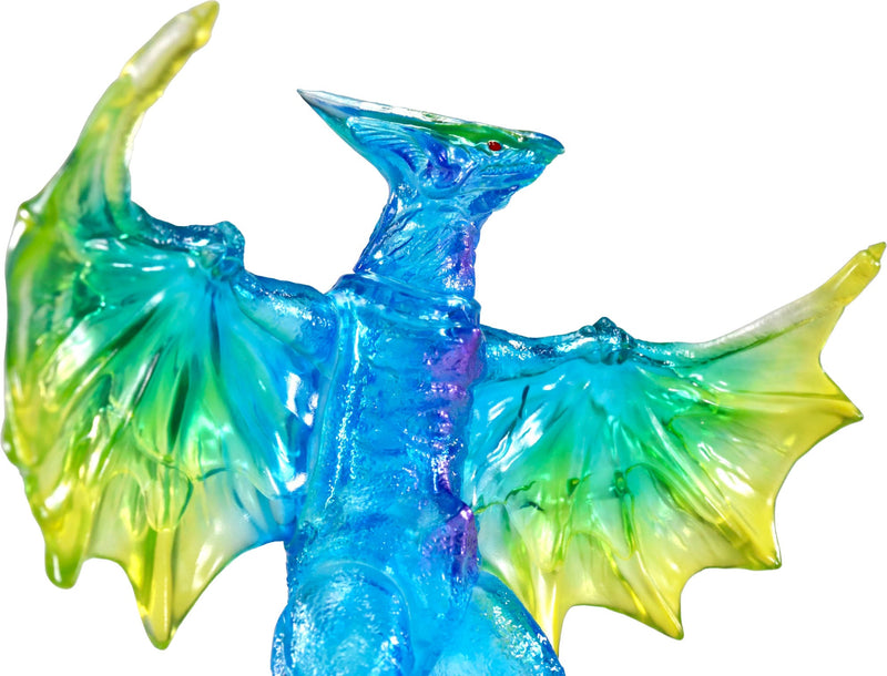 CCP Middle Size Series Gamera Vol.3 Gyaos 1995 Clear Blue Ver Soft Vinyl Figur