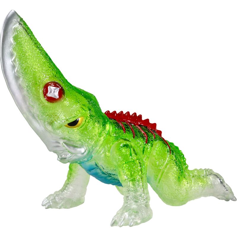 Middle Size Series Giant Evil Beast Guiron 1969 Cleargreen Ver Soft Vinyl Figure