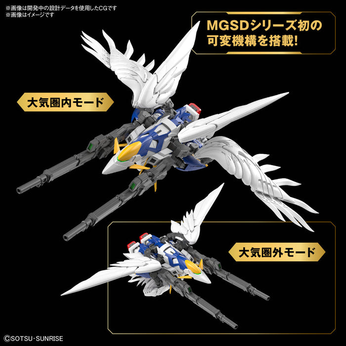 BANDAI MGSD Wing Gundam Zero EW Model Kit JAPAN OFFICIAL