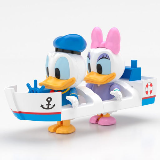 AOSHIMA Rakupura Tokotoko No.DP-09 Disney Character Donald & Daisy Model Kit