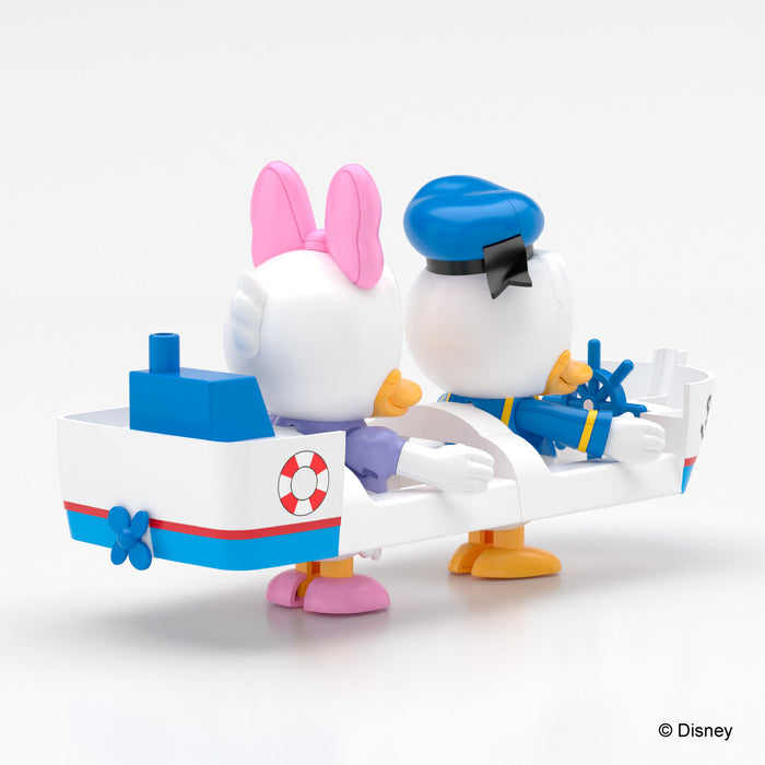 AOSHIMA Rakupura Tokotoko No.DP-09 Disney Character Donald & Daisy Model Kit