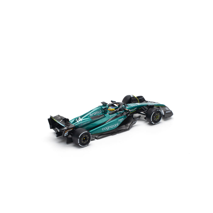 POP RACE Aston Martin AMR23 F1 14 F.Alonso 1/64 JAPAN OFFICIAL