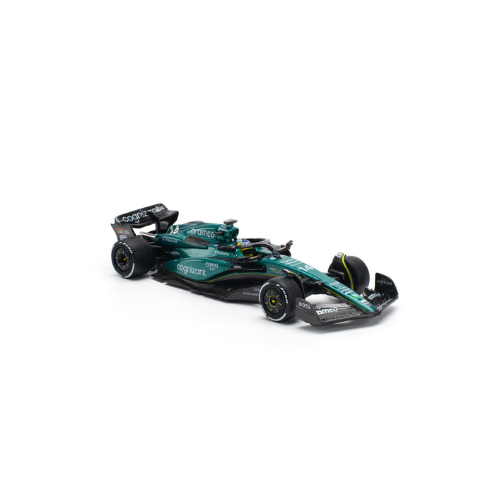 POP RACE Aston Martin AMR23 F1 14 F.Alonso 1/64 JAPAN OFFICIAL