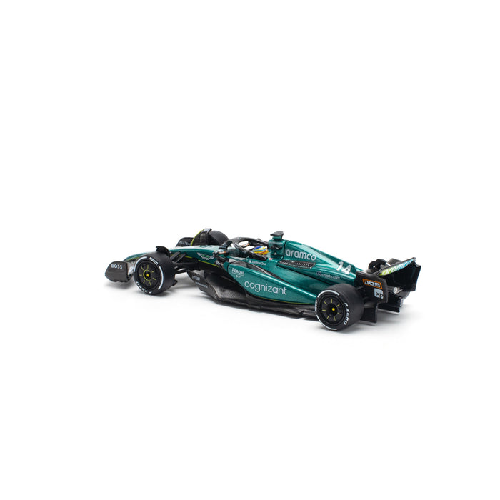 POP RACE Aston Martin AMR23 F1 14 F.Alonso 1/64 JAPAN OFFICIAL