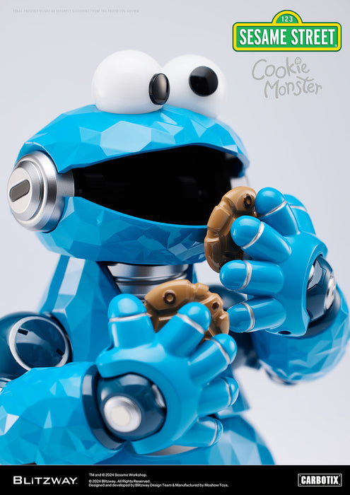 BLITZWAY JAPAN CARBOTIX Cookie Monster Action Figure JAPAN OFFICIAL