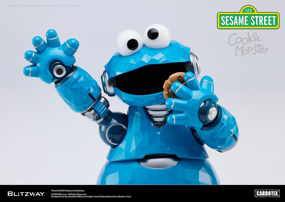 BLITZWAY JAPAN CARBOTIX Cookie Monster Action Figure JAPAN OFFICIAL