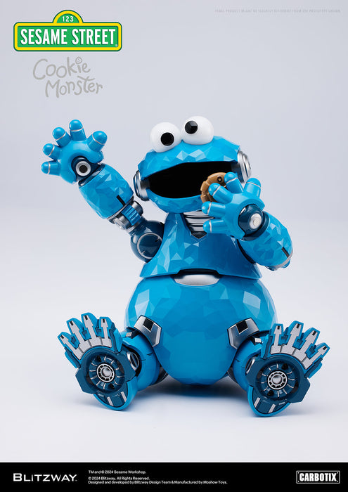 BLITZWAY JAPAN CARBOTIX Cookie Monster Action Figure JAPAN OFFICIAL