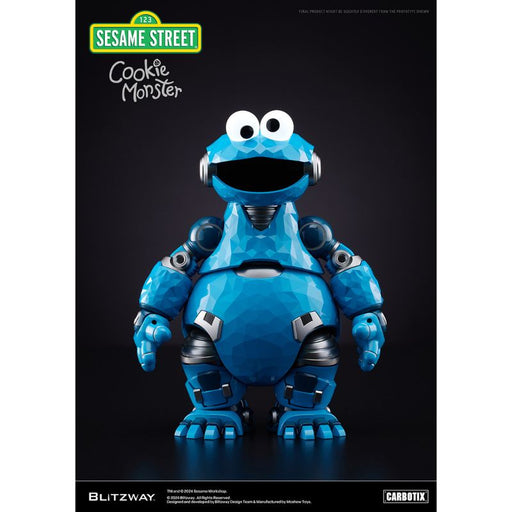 BLITZWAY JAPAN CARBOTIX Cookie Monster Action Figure JAPAN OFFICIAL