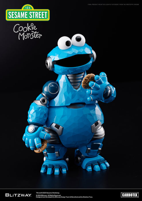 BLITZWAY JAPAN CARBOTIX Cookie Monster Action Figure JAPAN OFFICIAL