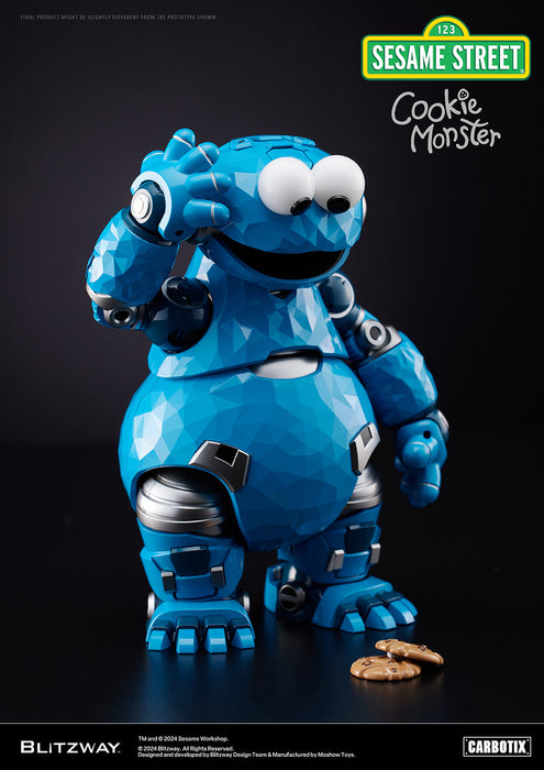 BLITZWAY JAPAN CARBOTIX Cookie Monster Action Figure JAPAN OFFICIAL