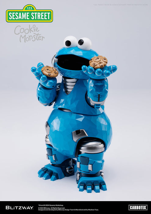 BLITZWAY JAPAN CARBOTIX Cookie Monster Action Figure JAPAN OFFICIAL