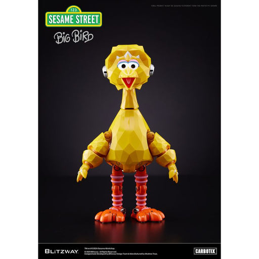 BLITZWAY JAPAN CARBOTIX Big Bird Action Figure JAPAN OFFICIAL